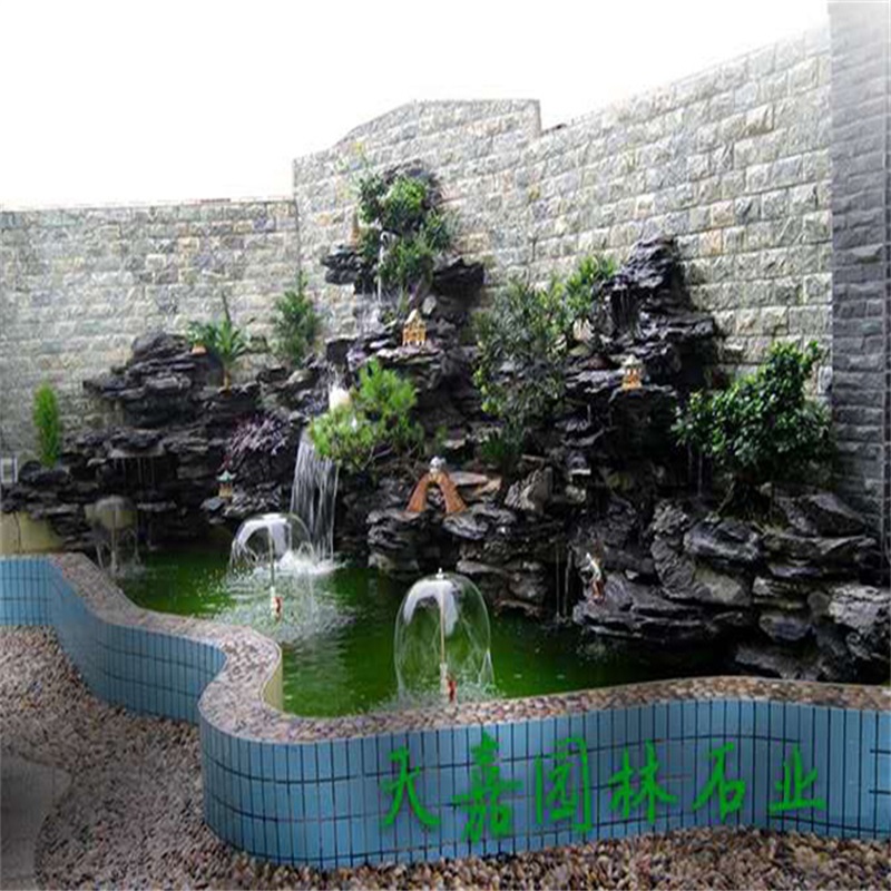 汉中小庭院水景设计